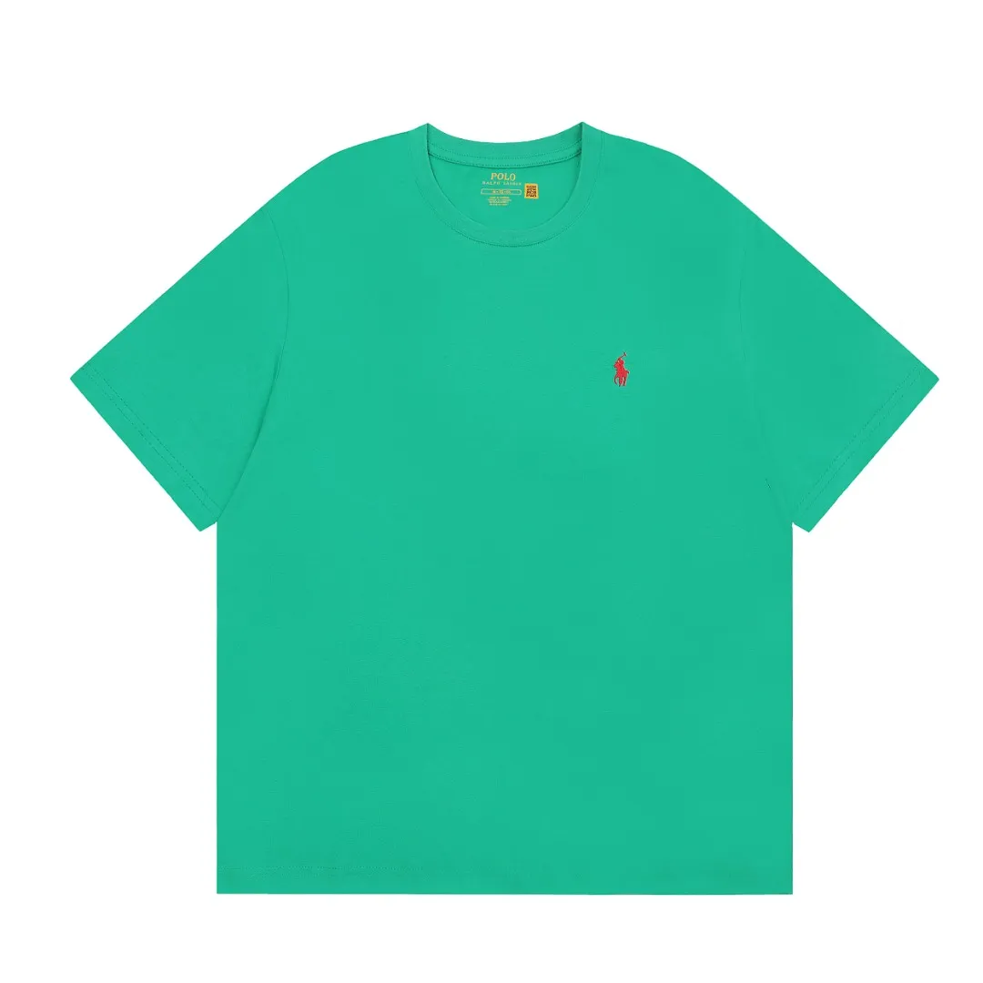 🅿️116 "Top quality" Style number: DS003# (not off the shelves all year round) [Ralph Lauren classic pony embroidered round neck basic short sleeves] ✅Ralph Lauren Ralph Lauren classic basic versatile round neck short sleeves ✅Main supplier platform live broadcast Wholesale entities Replenish when out of stock Not off the shelves ✅ZP quality 1:1 version Scan the code to enter the GF website Z cabinet quality ✅26 pieces of 180g hydrophilic toner 100% cotton fabric, comfortable and soft, strong breathability, high-end, cost-effective, good quality needless to say ✅Restore the original version, the maximum size can be worn up to 210 pounds, loose, comfortable and stress-free ✅Work wear, life wear, suitable for various occasions, must-have recommendation for couples Size: Powder white dark gray blue label light gray white label